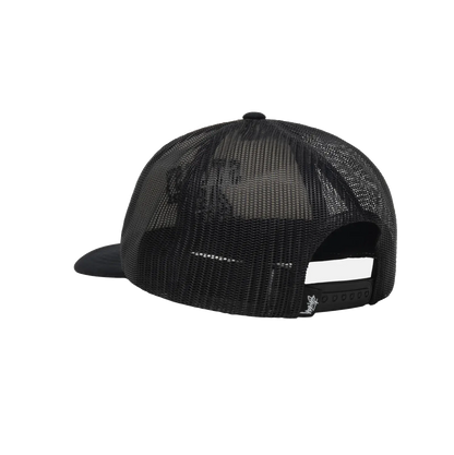 Stussy Big 4 Trucker Cap - Black