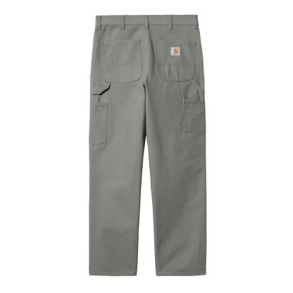 Carhartt WIP Double Knee Pant - Smoke Green Dearborn Canvas