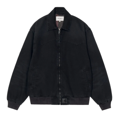 Carhartt WIP OG Santa Fe Jacket - Black/Black Stone Canvas