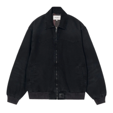 Load image into Gallery viewer, Carhartt WIP OG Santa Fe Jacket - Black/Black Stone Canvas