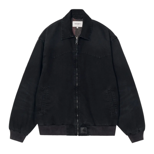 Carhartt WIP OG Santa Fe Jacket - Black/Black Stone Canvas