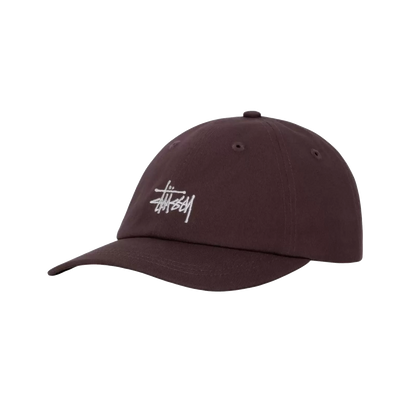 Stussy Basic Stock Low Pro Strapback Cap - Chocolate