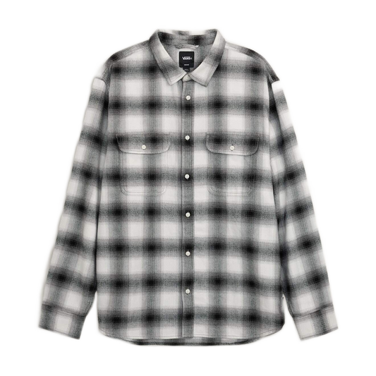Vans Lawson Flannel Shirt - Marshmallow/Black