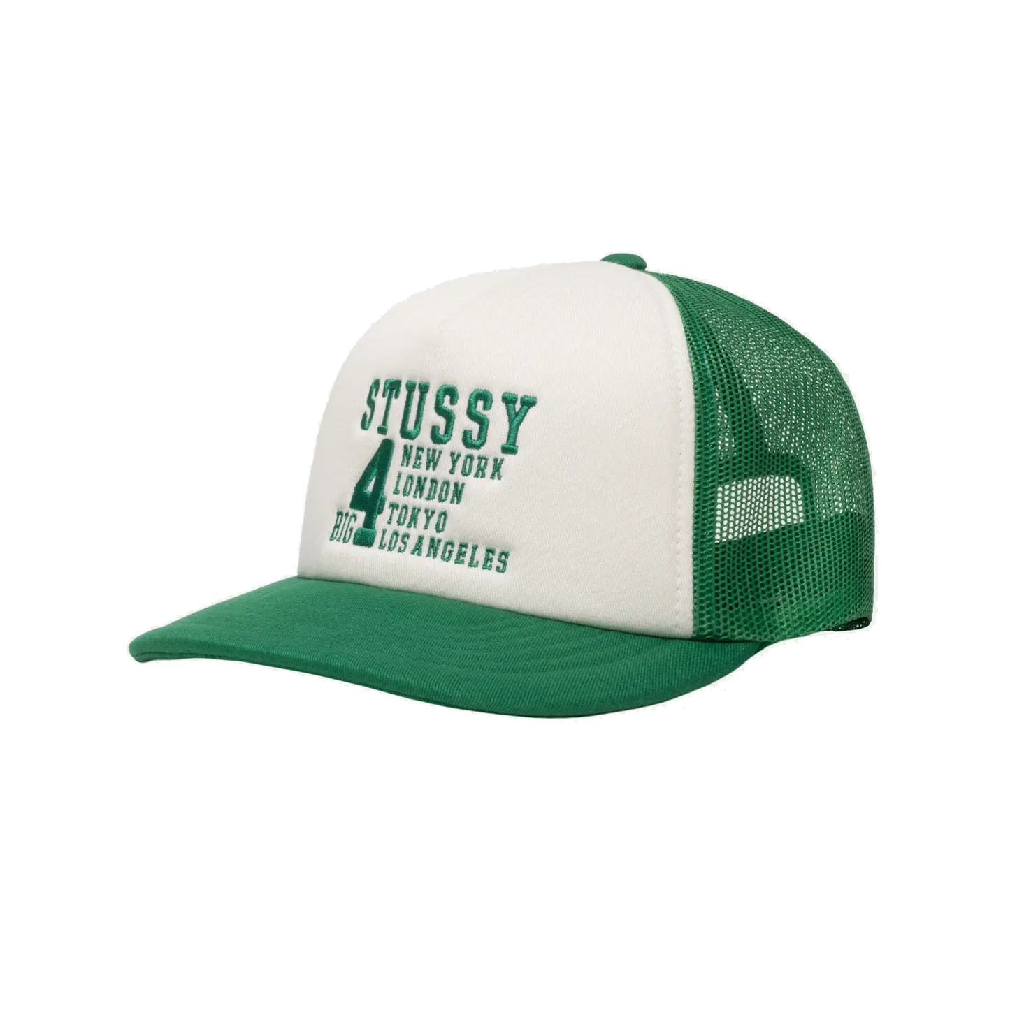 Stussy Big 4 Trucker Cap - Green