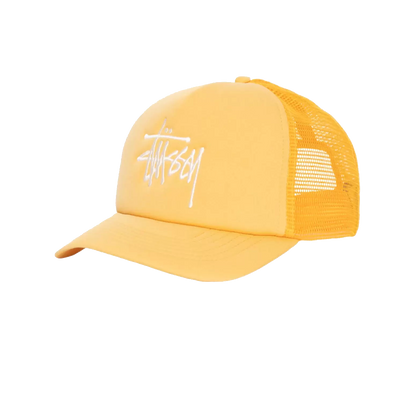 Stussy Big Basic Trucker Cap - Gold