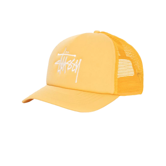 Stussy Big Basic Trucker Cap - Gold