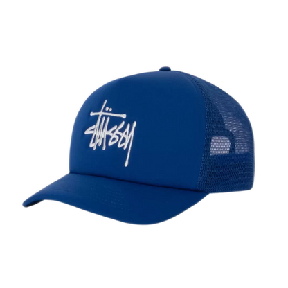 Stussy Big Basic Trucker Cap - Royal