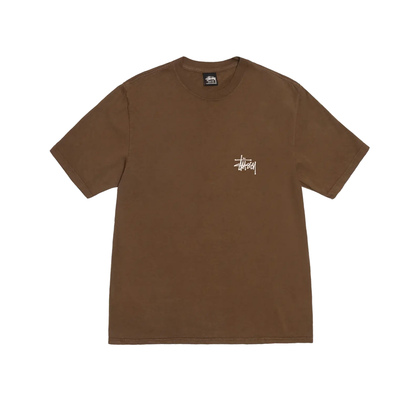 Stussy Basic Pigment Dyed Tee - Brown