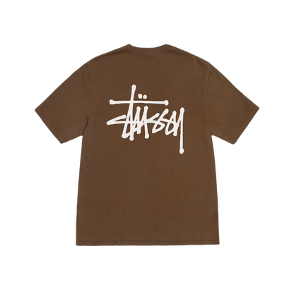 Stussy Basic Pigment Dyed Tee - Brown