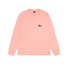 Load image into Gallery viewer, Stussy Basic Pigment Dyed Longsleeve - Coral