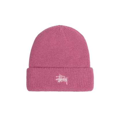 Stussy Basic Cuff Beanie - Dusty Pink