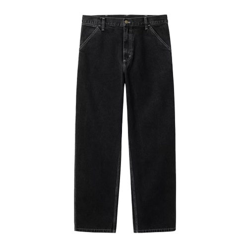 Carhartt WIP Simple Pant - Black Heavy Stone Wash