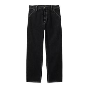 Carhartt WIP Simple Pant - Black Heavy Stone Wash