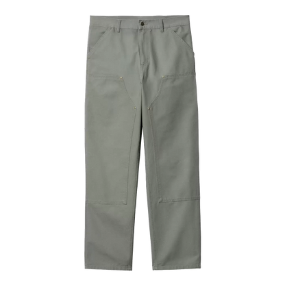 Carhartt WIP Double Knee Pant - Smoke Green Dearborn Canvas