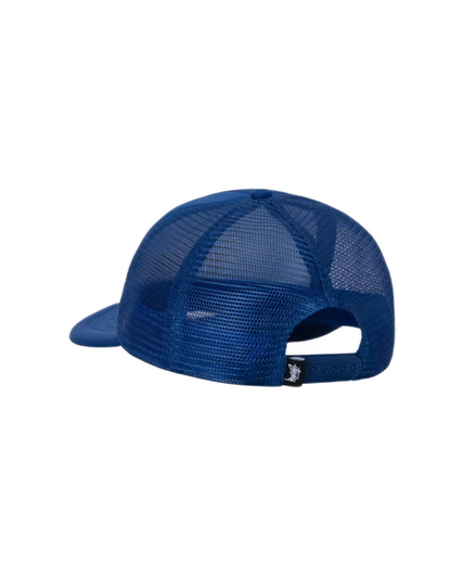 Stussy Big Basic Trucker Cap - Royal