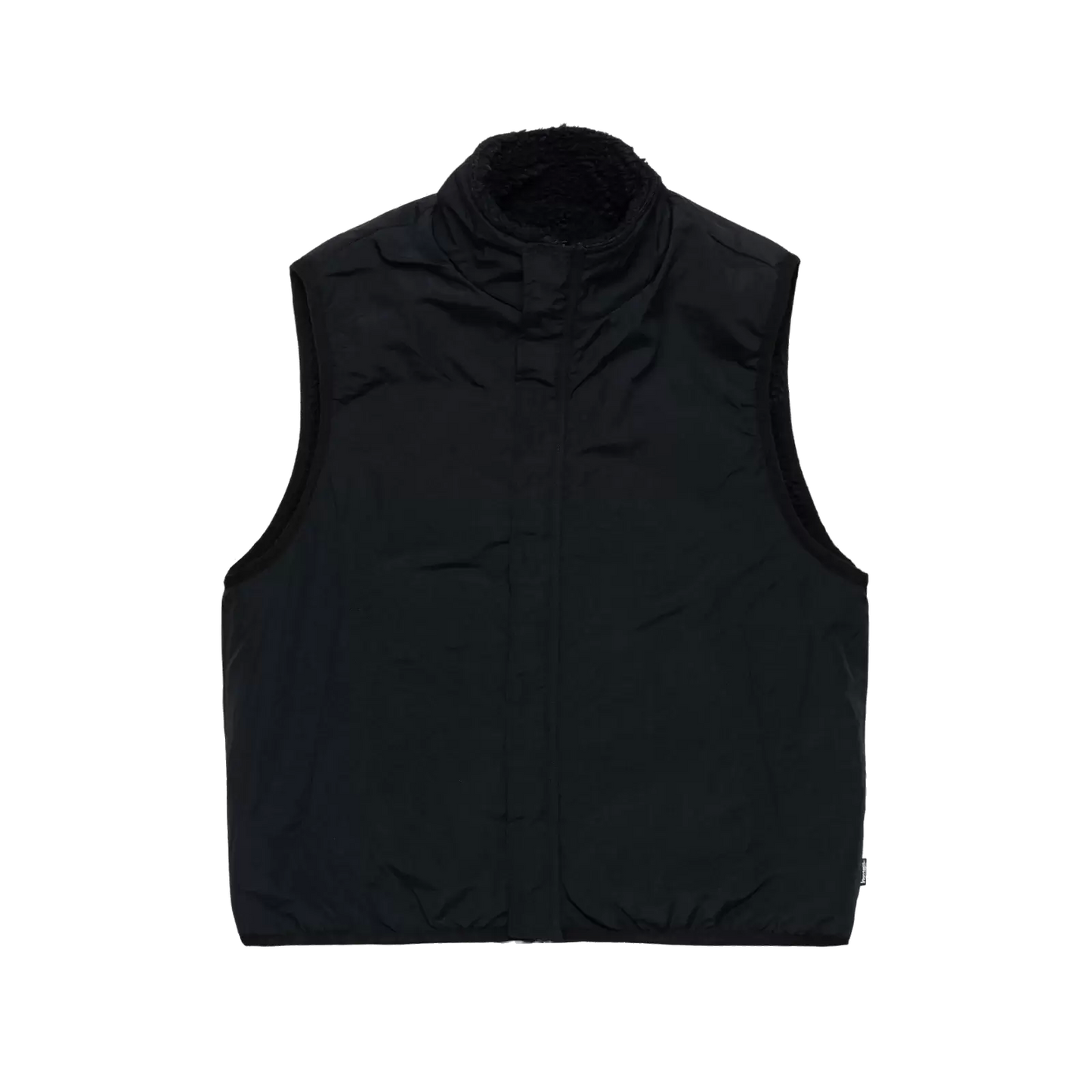 Stussy Sherpa Reversible Vest - Black