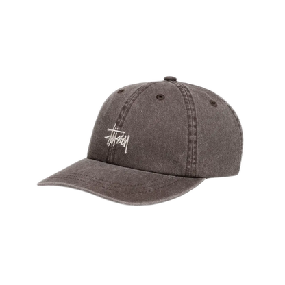 Stussy Washed Basic Low Pro Cap - Mocha