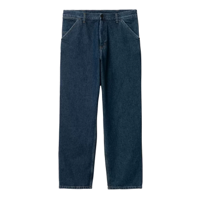 Carhartt WIP Single Knee Pant - Blue Stone Washed Smith Denim