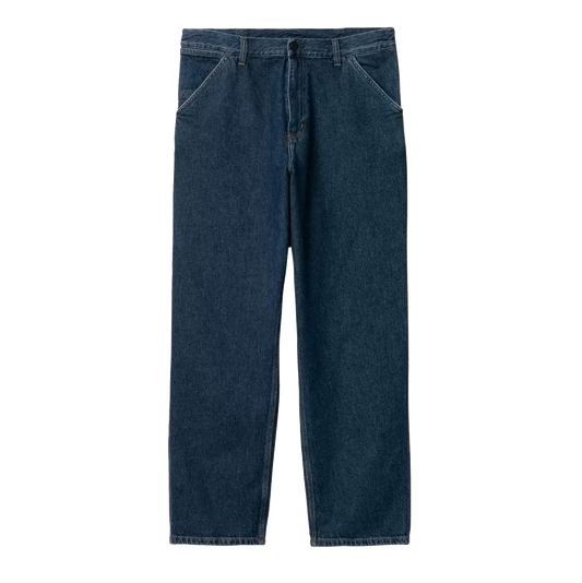 Carhartt WIP Single Knee Pant - Blue Stone Washed Smith Denim