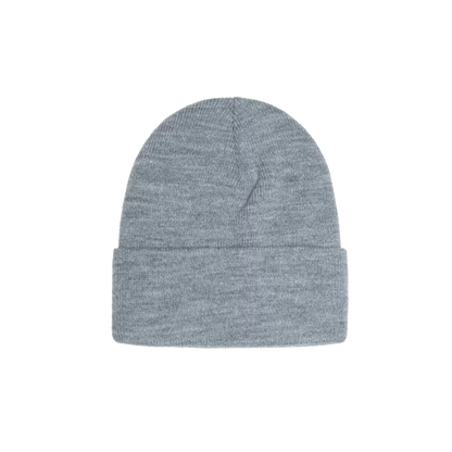 Stussy Stock Cuff Beanie - Grey Heather