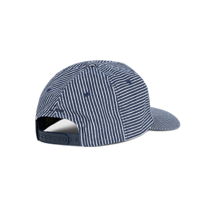 Dime Striped Worker Cap - Navy