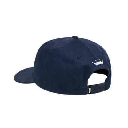 Stussy Sport Snapback Cap - Navy/Metallic