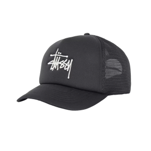 Stussy Big Basic Trucker Cap - Black – Ninetimes Skateshop