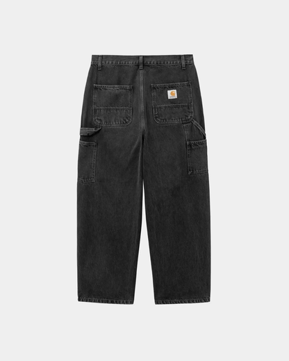 Carhartt WIP Brandon Single Knee Pant - Black Stone Washed