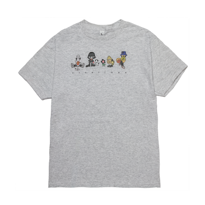 Ninetimes Schoolyard Tee - Ash