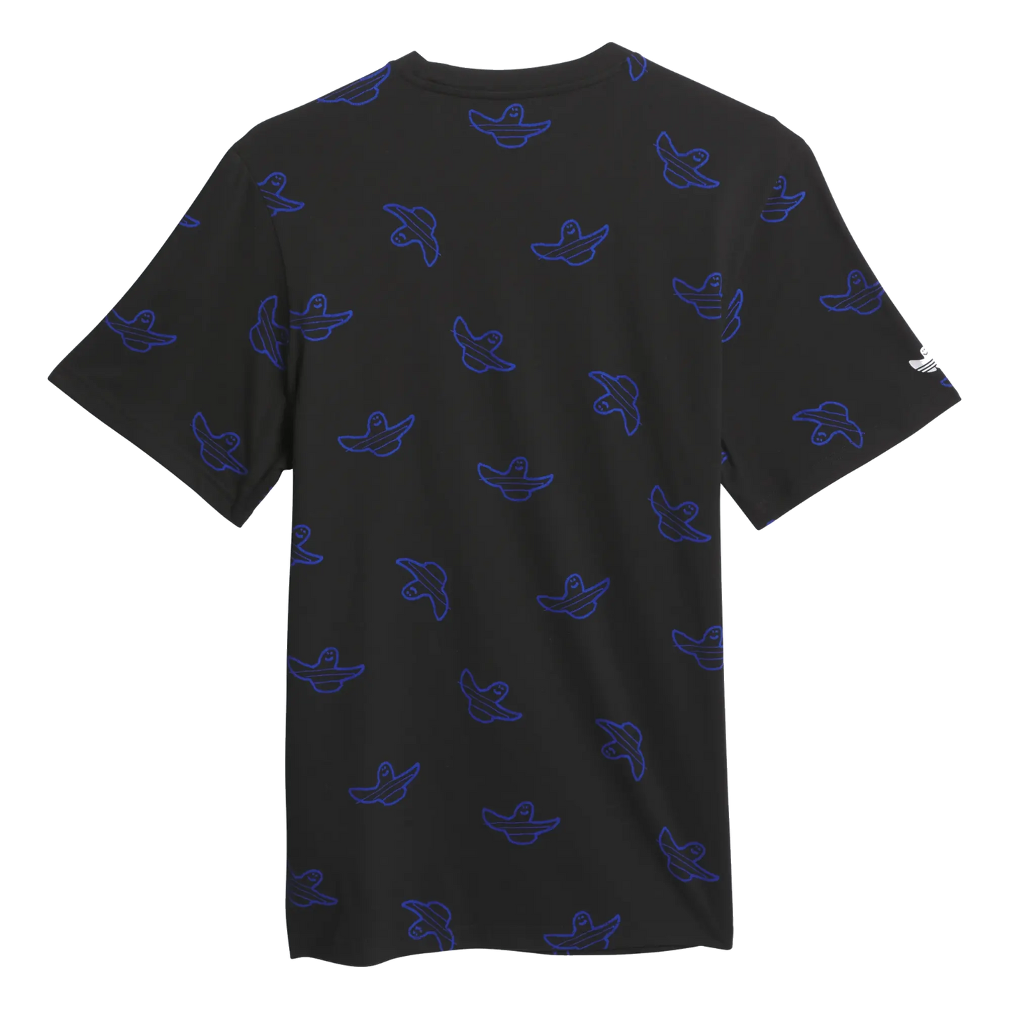 Adidas Shmoo All Over Print Tee - Black/Royal Blue