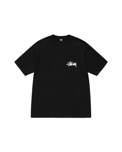 Stussy Old Phone Pigment Dyed Tee - Black