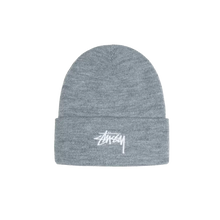 Load image into Gallery viewer, Stussy Stock Cuff Beanie - Grey Heather