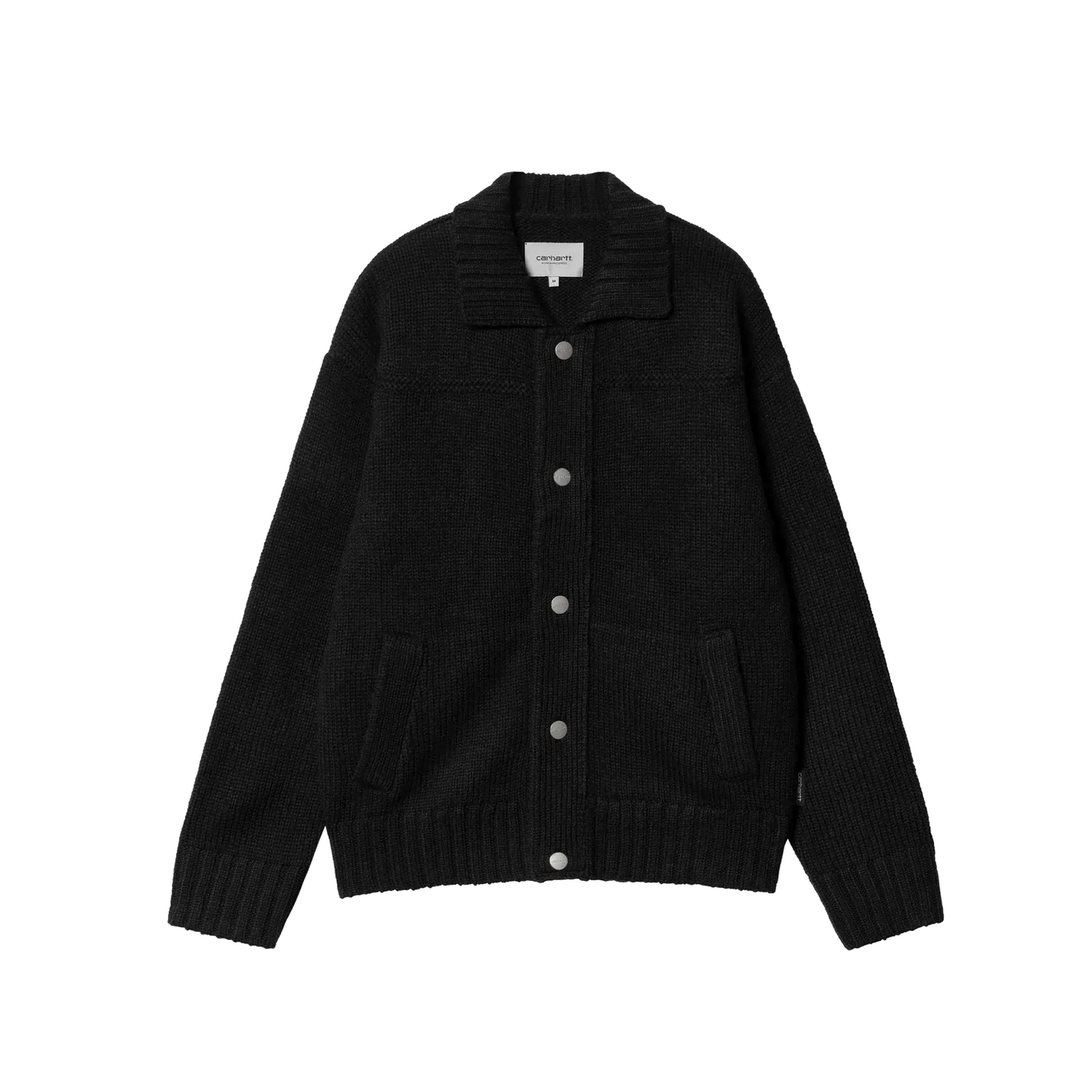 Carhartt WIP Santa Fe Cardigan - Black