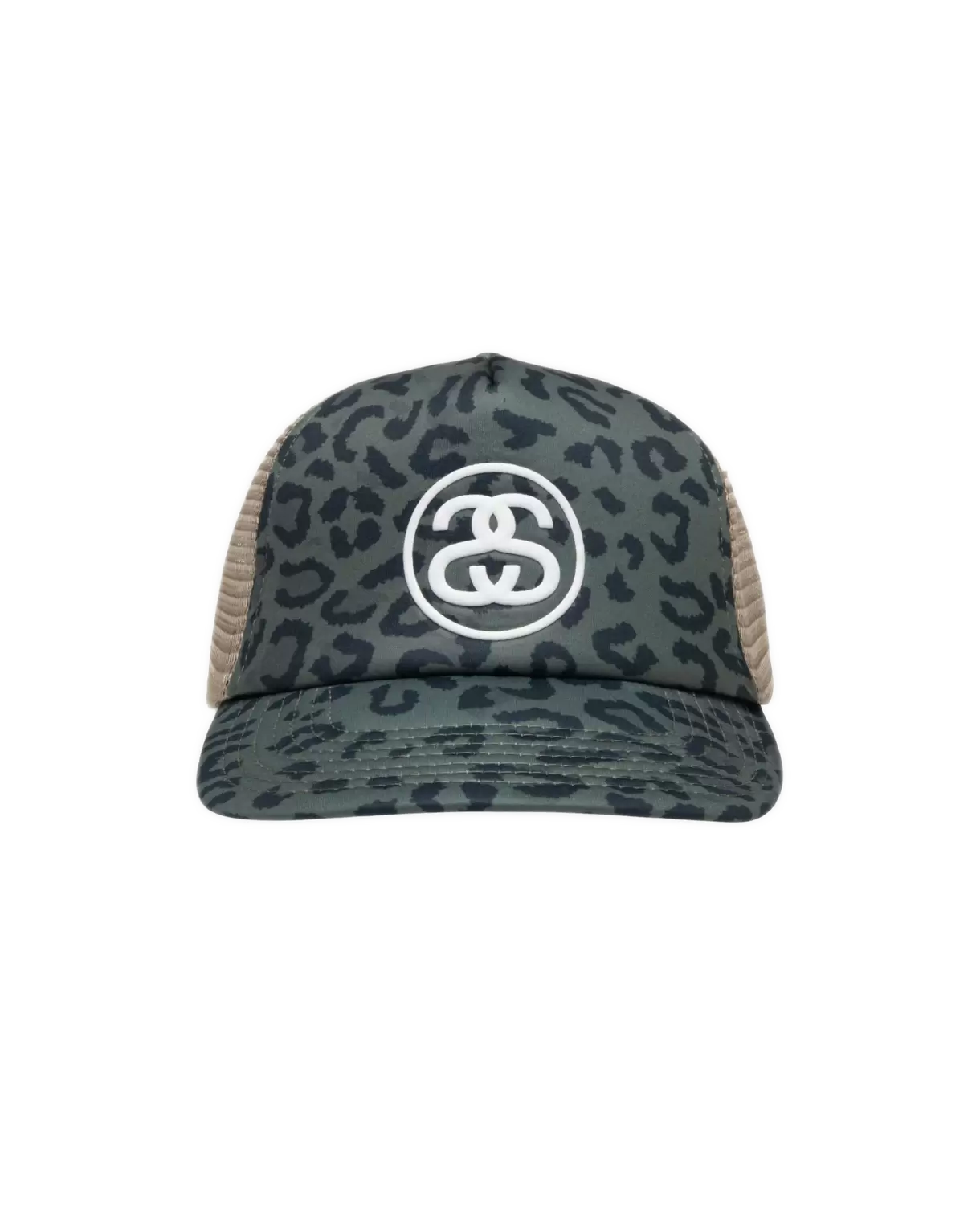 Stussy SS Link Trucker Cap - Leopard