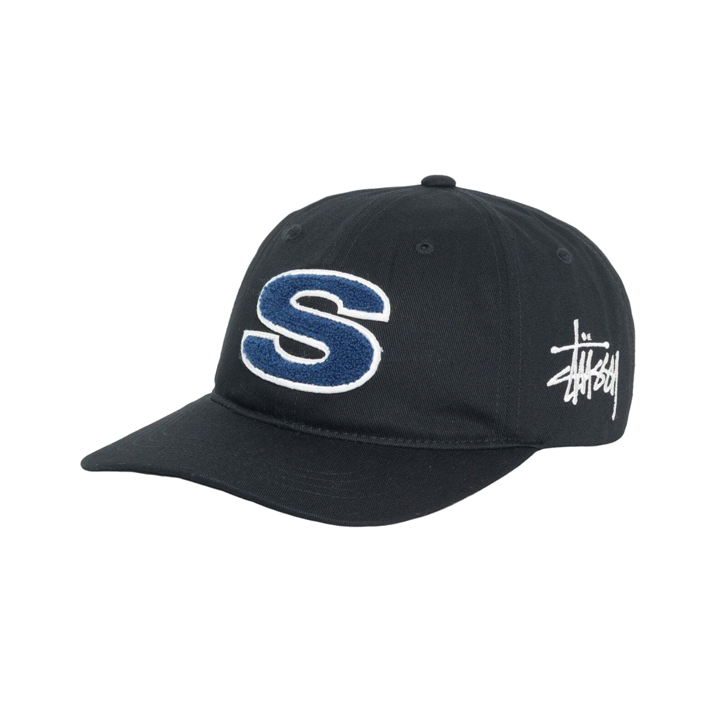 Stussy Chenille S Low Pro Cap - Black – Ninetimes Skateshop Stussy Chenille S Low Pro Cap - Black – Ninetimes Skateshop
