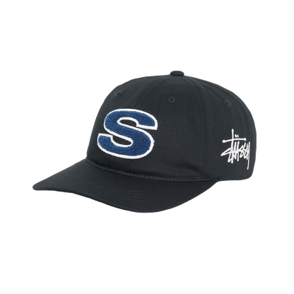 Stussy Chenille S Low Pro Cap - Black – Ninetimes Skateshop
