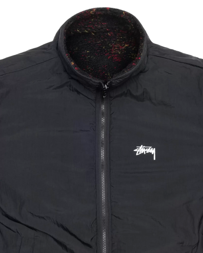 Stussy Sherpa Reversible Jacket - Lava