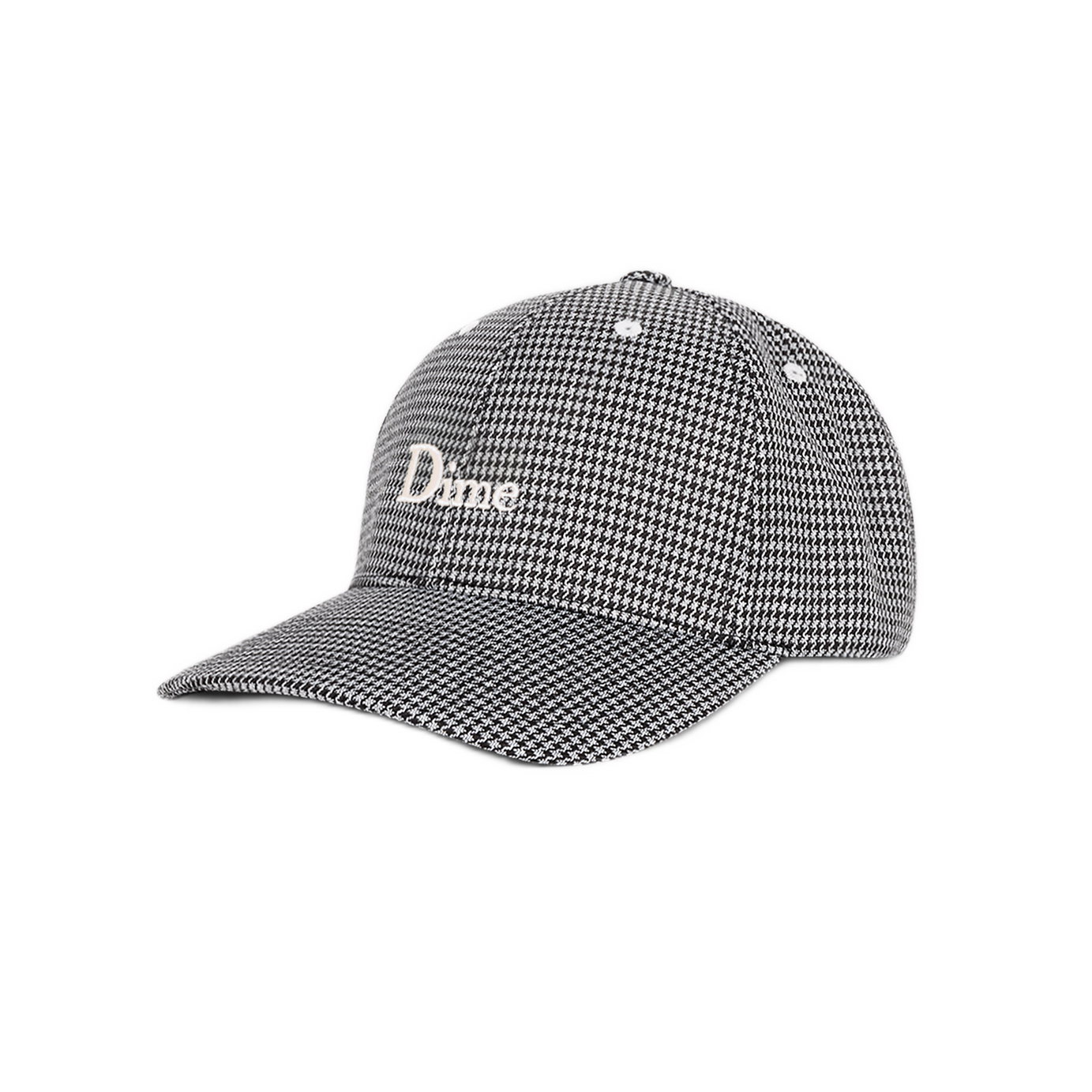 Dime Classic Houndstooth Low Pro Cap - Black