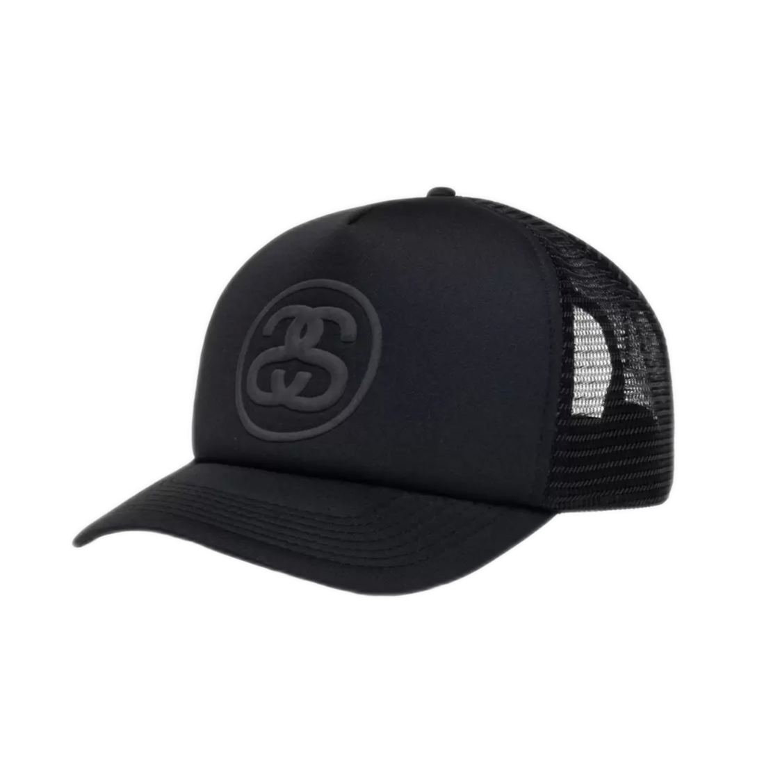 Stussy SS Link Trucker Cap - Black