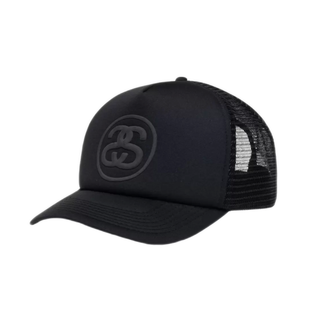 Stussy SS Link Trucker Cap - Black