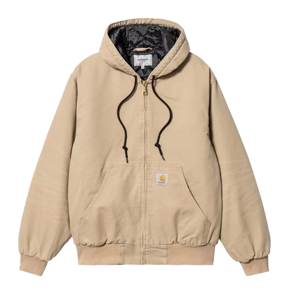 Carhartt WIP OG Active Jacket - Dusty Hamilton Brown Aged Dearborn Canvas