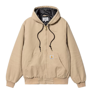 Carhartt WIP OG Active Jacket - Dusty Hamilton Brown Aged Dearborn Canvas