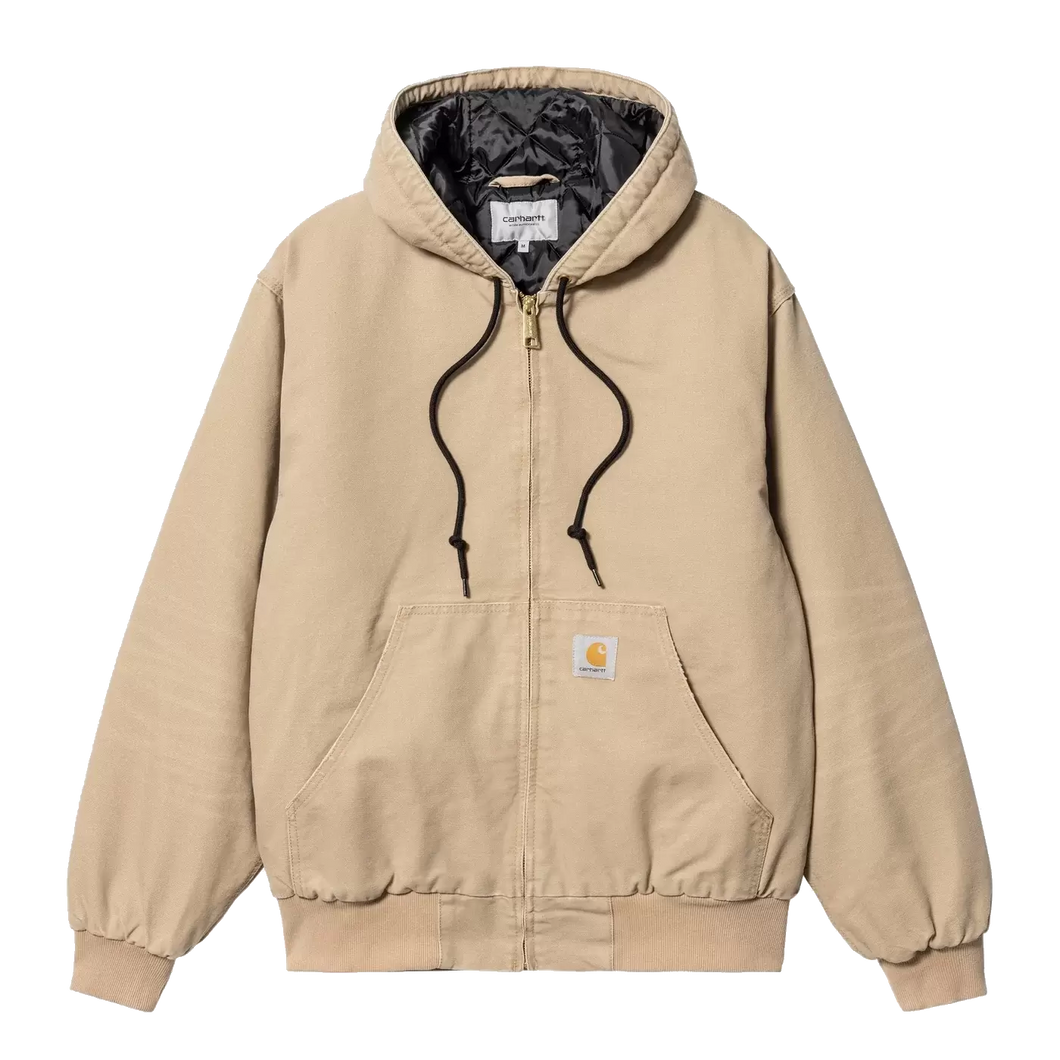 Carhartt WIP OG Active Jacket - Dusty Hamilton Brown Aged Dearborn Canvas