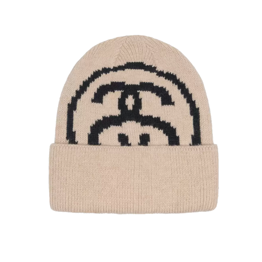 Stussy Big Link Cuff Beanie - Natural