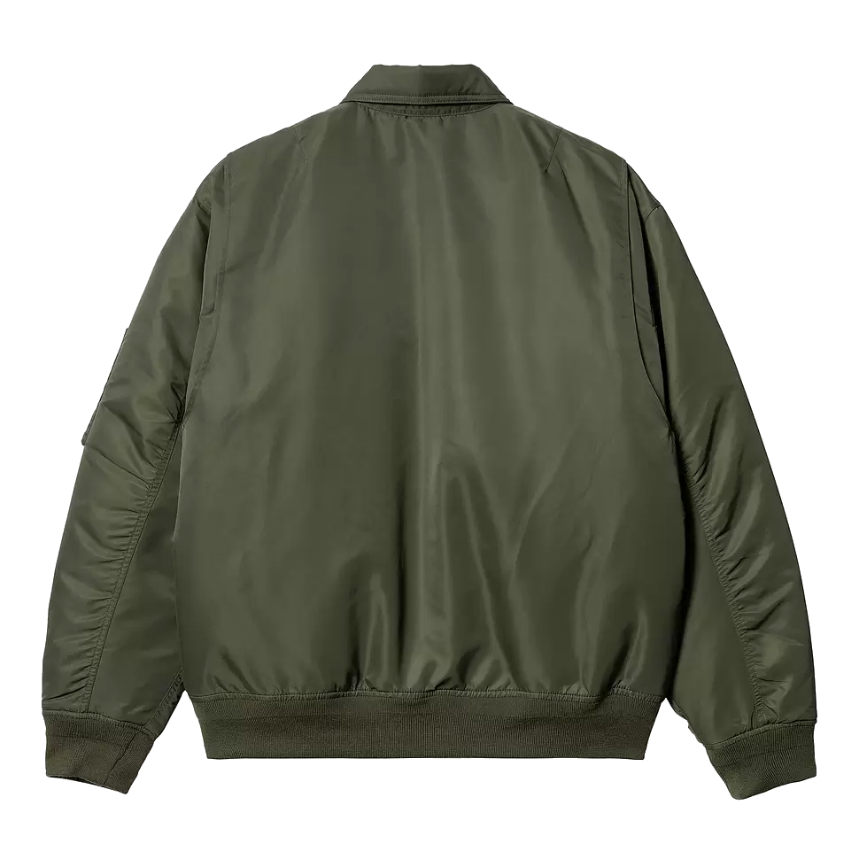 Carhartt WIP Olten Bomber - Plant/Smoke Green – Ninetimes Skateshop Carhartt WIP Olten Bomber - Plant/Smoke Green – Ninetimes Skateshop