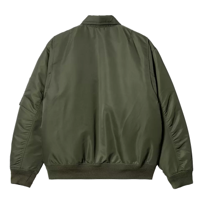Carhartt WIP Olten Bomber - Plant/Smoke Green – Ninetimes Skateshop Carhartt WIP Olten Bomber - Plant/Smoke Green – Ninetimes Skateshop