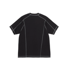 Load image into Gallery viewer, Stussy Wave Cotton Crew Tee - Black