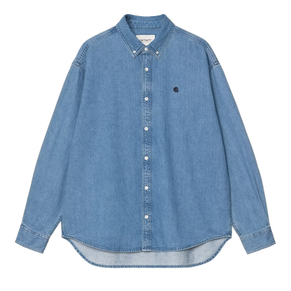 Carhartt WIP Lucas Shirt - Blue Stone Washed