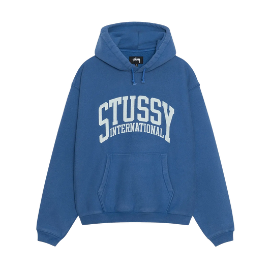 Stussy International Relaxed Hoodie - Blue