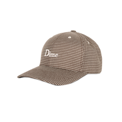 Dime Classic Houndstooth Low Pro Cap - Camel